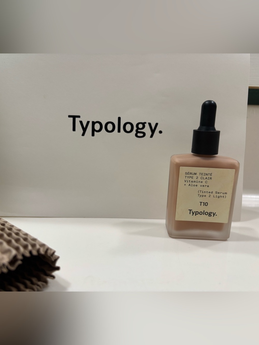 Typology Tinted Serum Foundation T10 Type 2 Light
